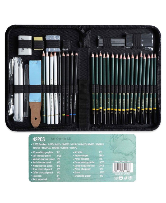 KEEP SMILING : SKETCH DRAWING : SET OF 42 PCS