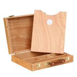 OIL PAINT SUITCASE ARTIST : WOODEN TABLE BOX : PORTABLE