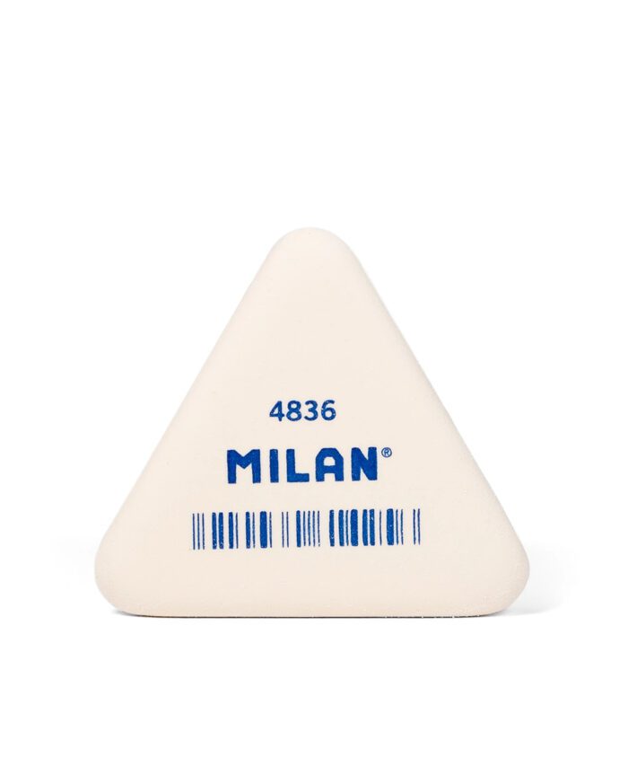 MILAN : WHITE TRIANGULAR ERASER 4836