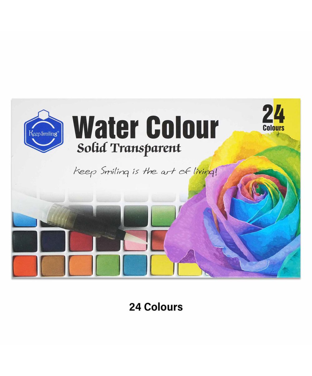 KEEP SMILING : WATER COLOR