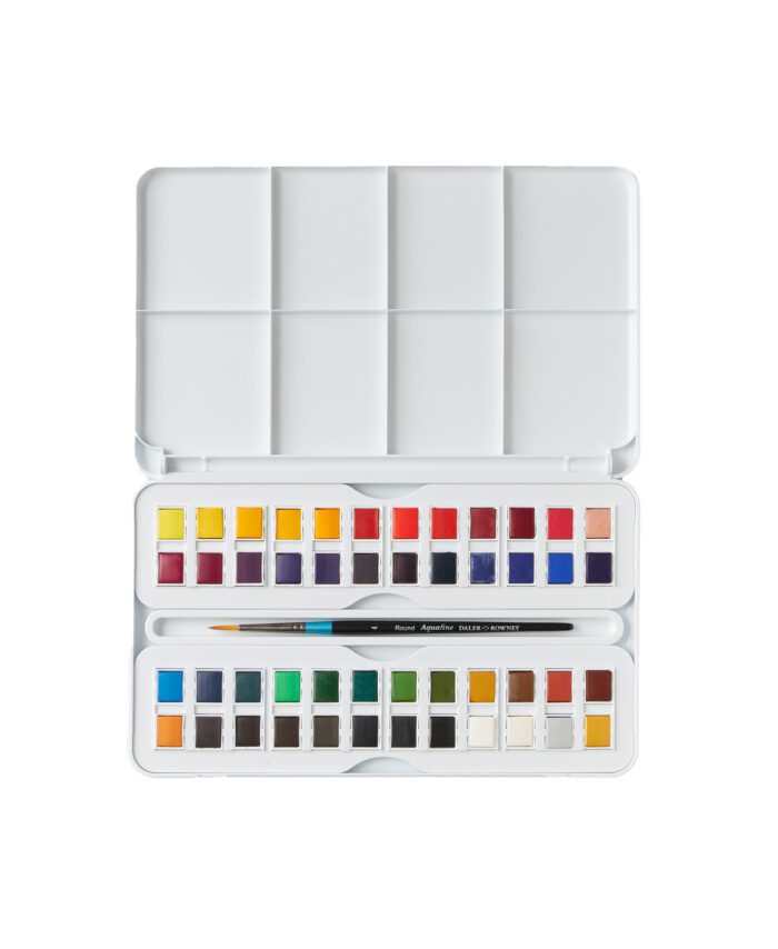 DALER ROWNEY : WATERCOLOUR : SET OF 48