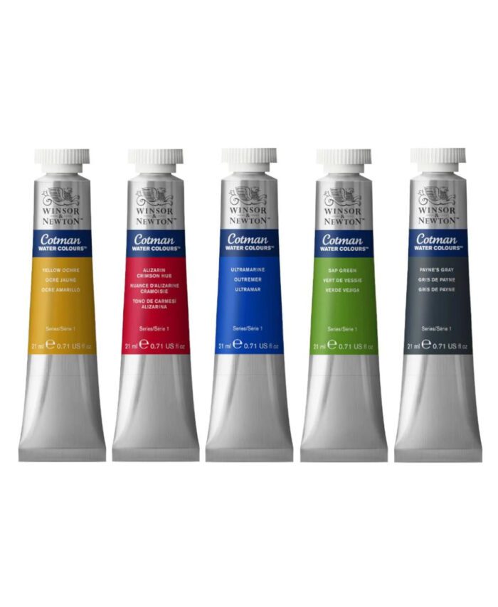 WINSOR AND NEWTON : WATERCOLOUR 21ML TUBES