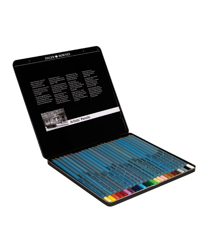 DALER ROWNEY : WATERCOLOUR PENCILS (PACK OF 24)