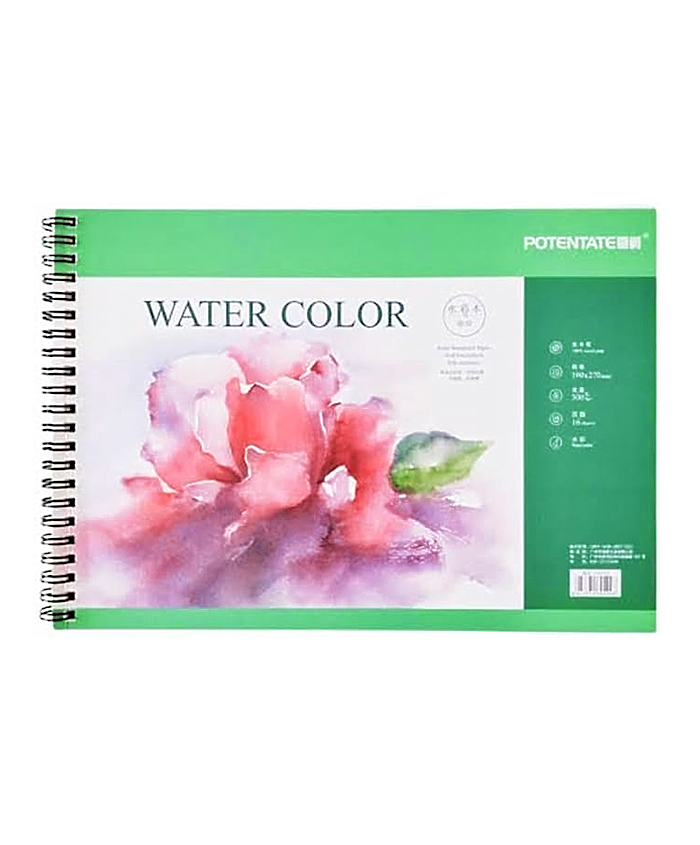 POTENTATE ARTIST WATERCOLOR SKETCHBOOK HOTPRESS