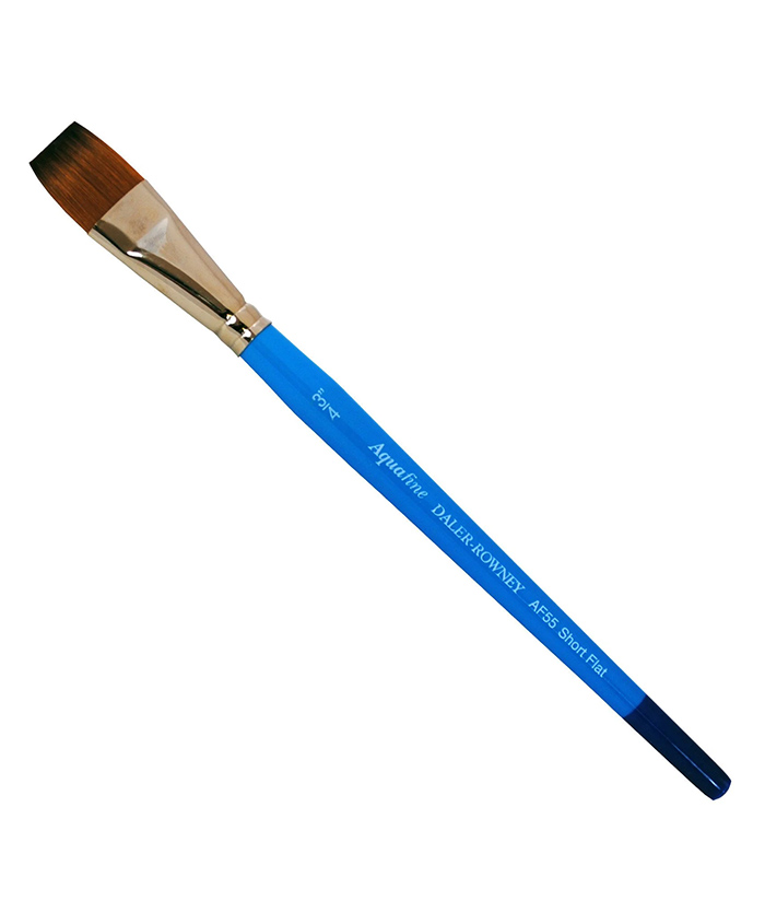 DALER ROWNEY : AQUAFINE SERIES AF55 : SHORT FLAT