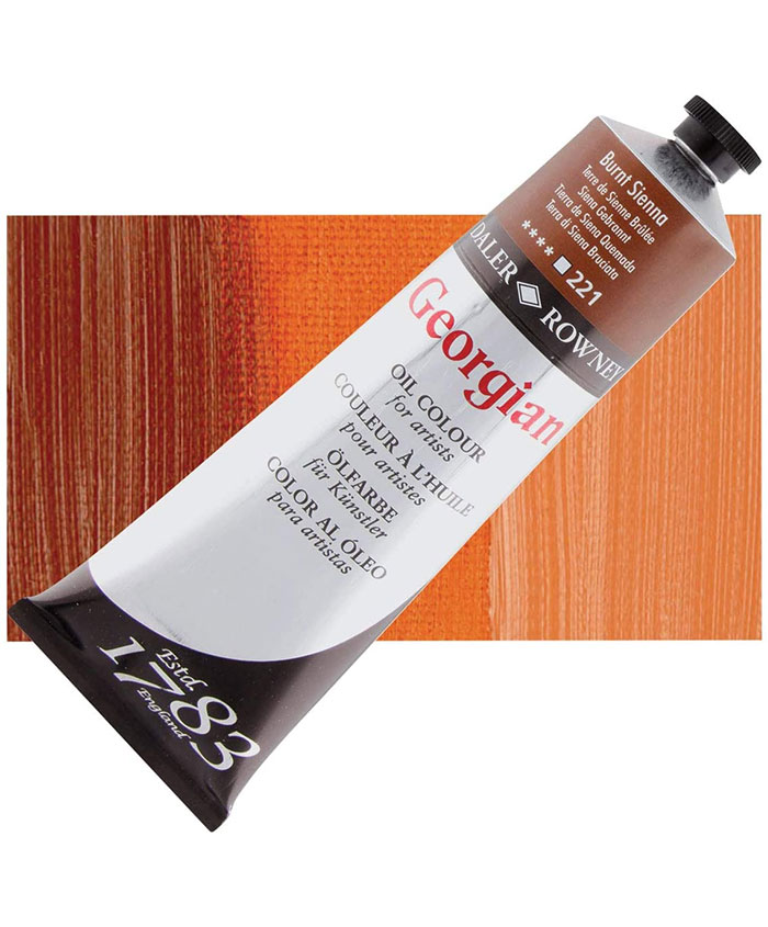 DALER ROWNEY : GEORGIAN OIL PAINT TUBES IN 225ML FOR ARTISTS