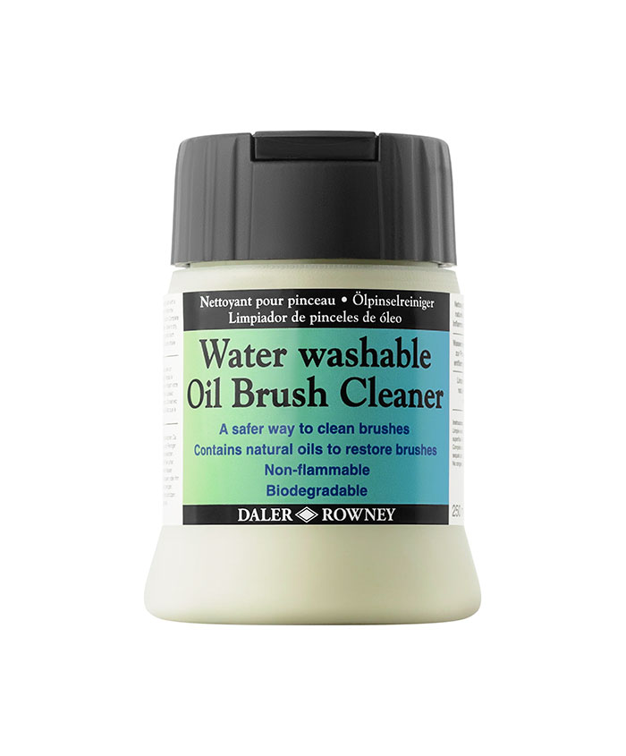DALER ROWNEY : OIL BRUSH CLEANER IN : 250ML JAR