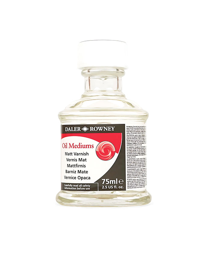 DALER ROWNEY : OIL MEDIUMS MATT VARNISH : 75 ML